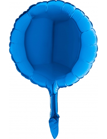 Globo Redondo 23cm Azul Royal