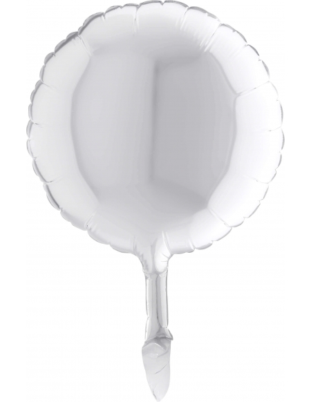 Globo Redondo 23cm Blanco