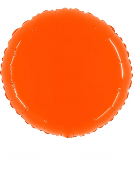 Globo Redondo 53cm Naranja Fluo