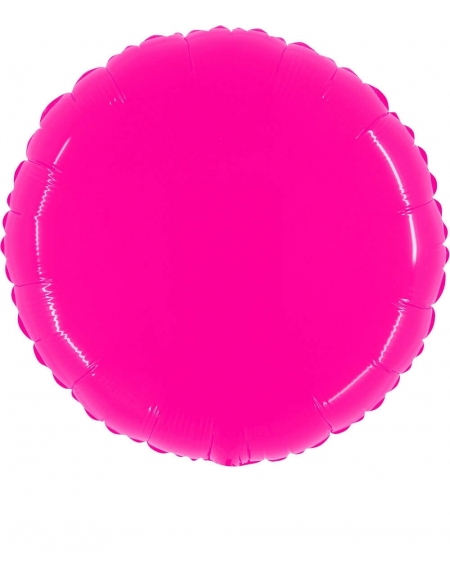 Globo Redondo 53cm Rosa Fluo