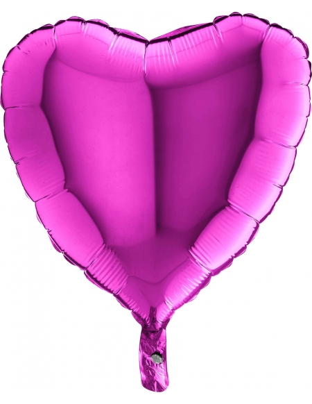 Globo Corazon 45cm Purpura