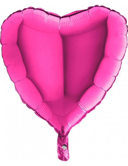 Globo Corazon 45cm Magenta