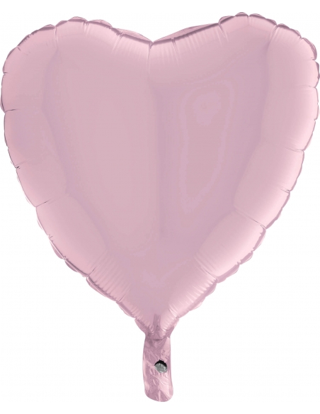 Globo Corazon 45cm Rosa Baby