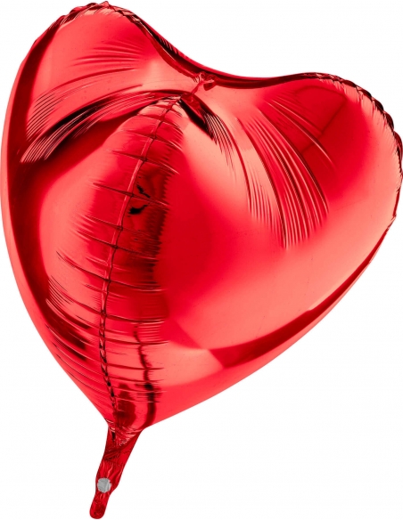 Globo Corazon 3D 58cm Rojo