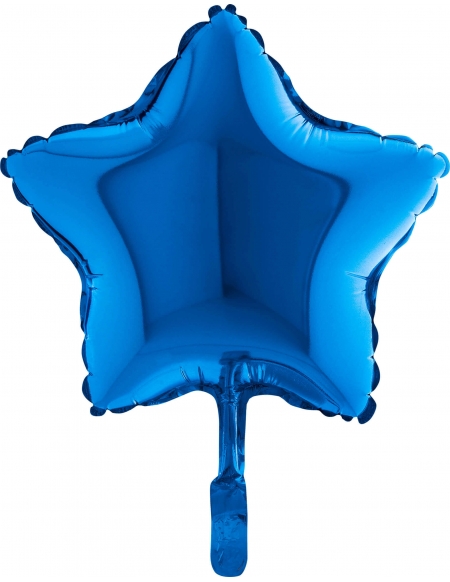 Globo Estrella 23cm Azul Royal