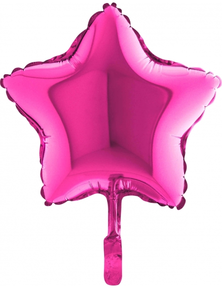 Globo Estrella 23cm Magenta