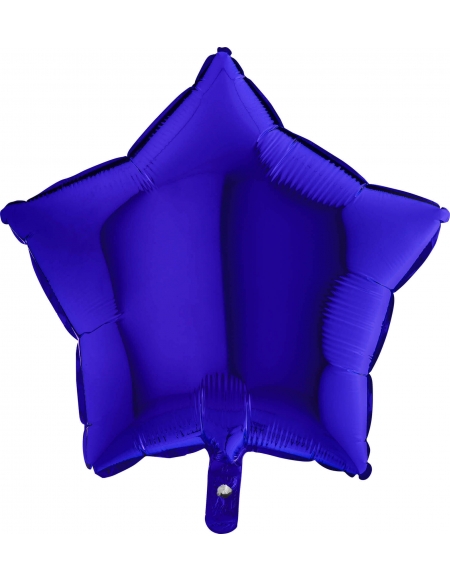 Globo Estrella 45cm Azul Marino