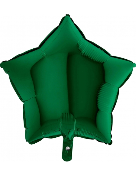 Globo Estrella 45cm Verde Oscuro