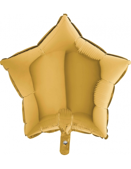 Globo Estrella 45cm Oro Claro