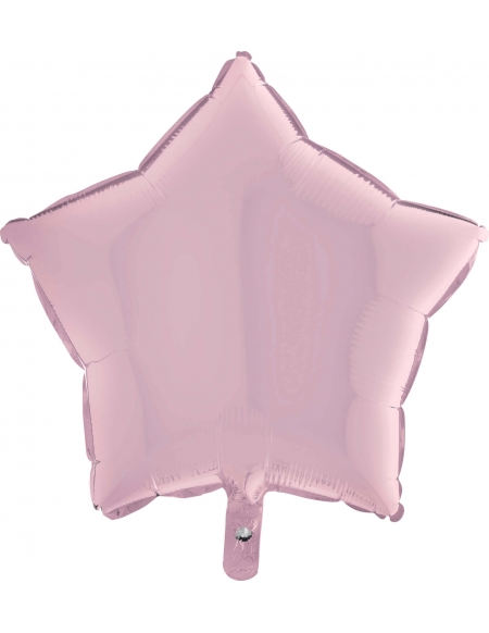 Globo Estrella 45cm Rosa Baby