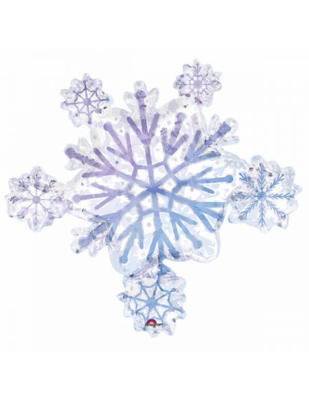 Globo Prismatic Snowflake Forma 80cm