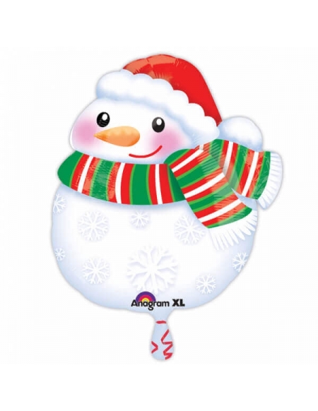 Globo Bundled up Snowman Forma 45cm