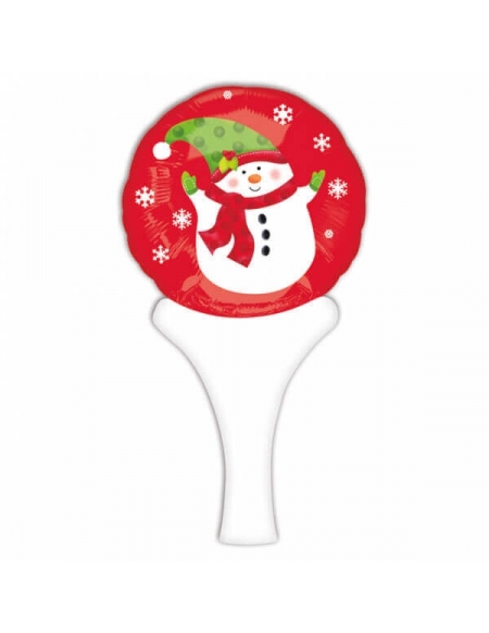 Globo Snowman Auto Inflables 30cm