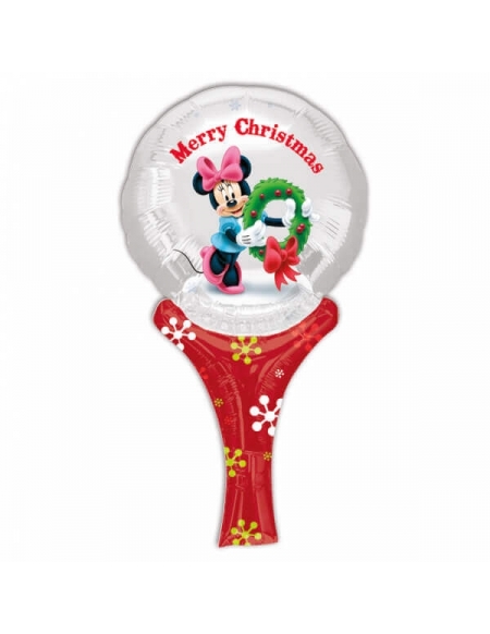 Globo Minnie Christmas Auto Inflables 30cm