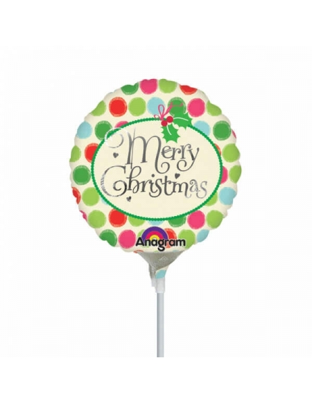 Globo Christmas Dots Mini 23cm