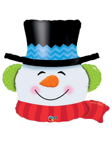 Globo Smilin Snowman Forma 91cm