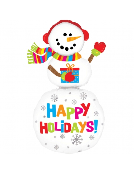 Globo Special Delivery Holiday Snowman Forma 152cm