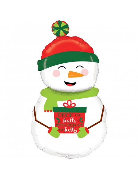 Globo Holiday Snowman Forma 102cm