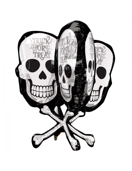 Globo Skull Bones Forma 78cm