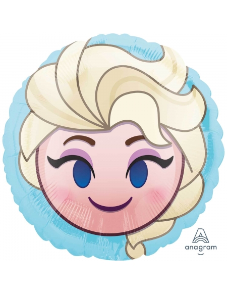 Globo Frozen Elsa Emoji Redondo 45cm