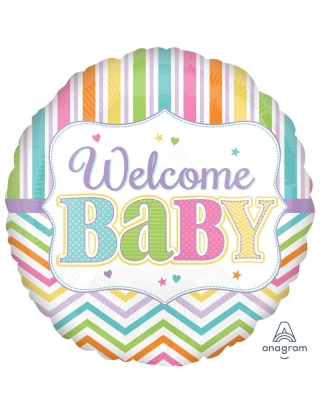 Globo Baby Brights Redondo 45cm