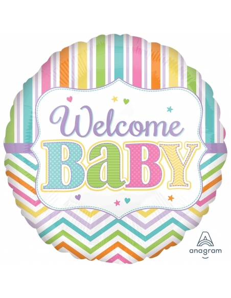 Globo Baby Brights Redondo 45cm