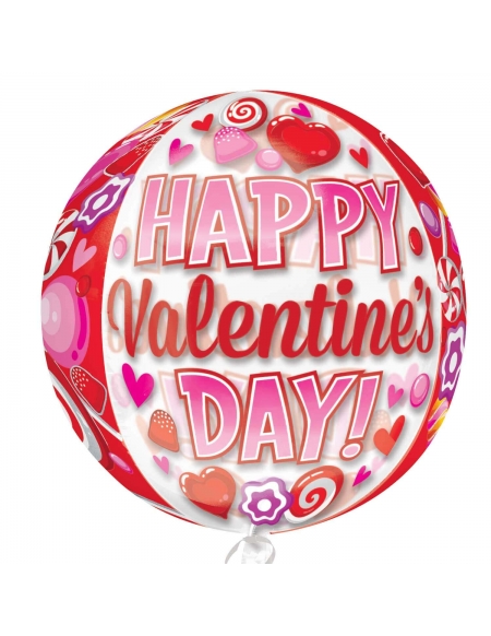 Globo Happy Valentines Day Candy Esfera 40cm