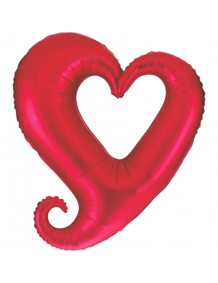 Globo Chain Of Hearts Red Forma 94cm