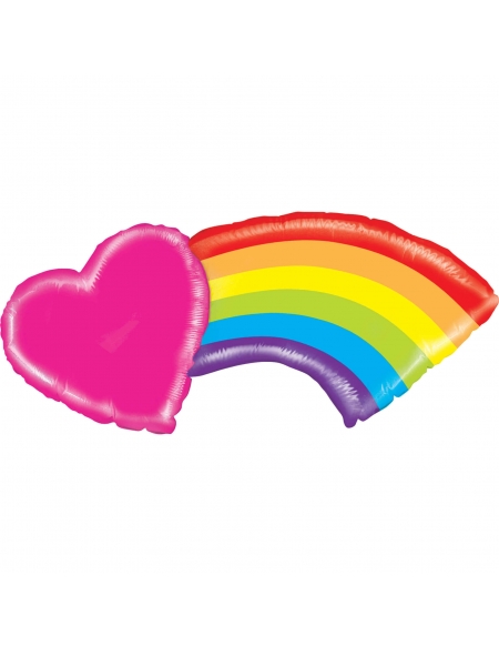 Globo Heart Rainbow Forma 109cm