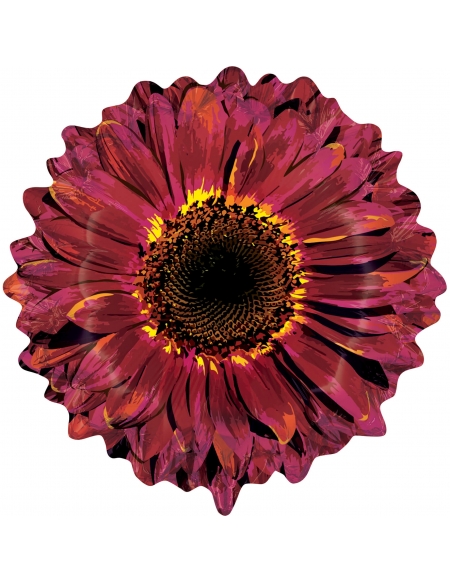 Globo Burgundy Flower Forma 61cm