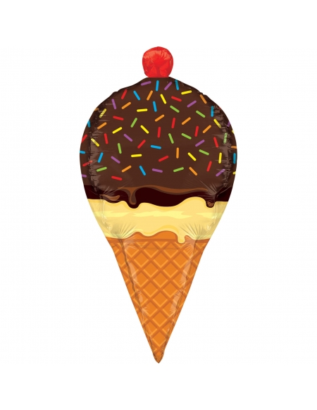 Globo Sprinkles Ice Cream Cone Forma 4D 84cm