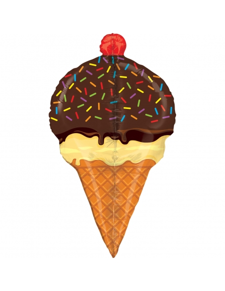 Globo Sprinkles Ice Cream Cone Forma 4D 84cm