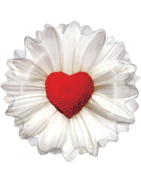 Globo Daisy Heart Forma 61cm