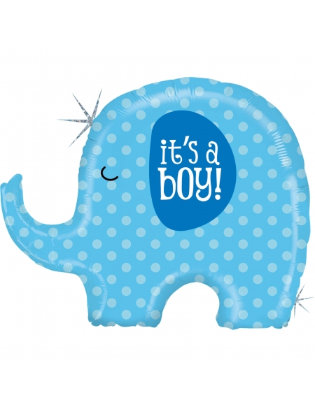 Globo Its A Boy Elephant Forma 81cm