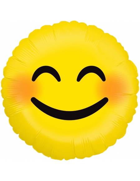 Globo Emoji Smiley Redondo 45cm