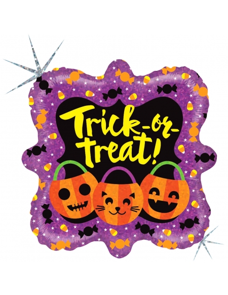 Globo Trick Or Treat Pumpkins Forma 45cm