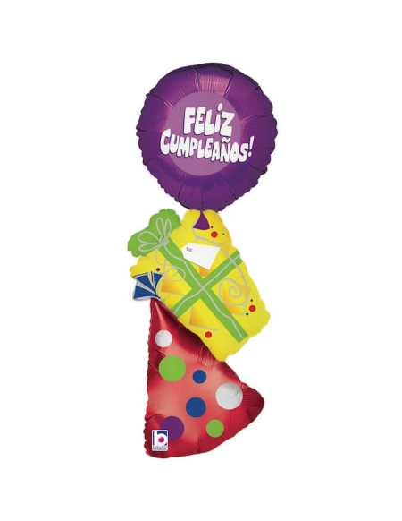 Globo Birthday Party Stacker Hispanic Forma 117cm