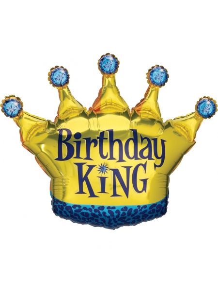 Globo Birthday King Forma 91cm