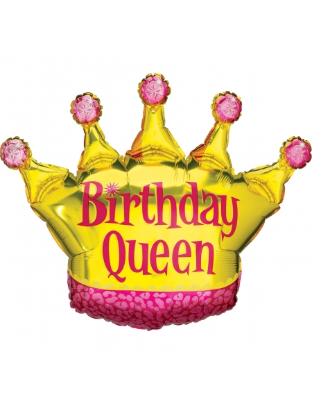 Globo Birthday Queen Forma 91cm