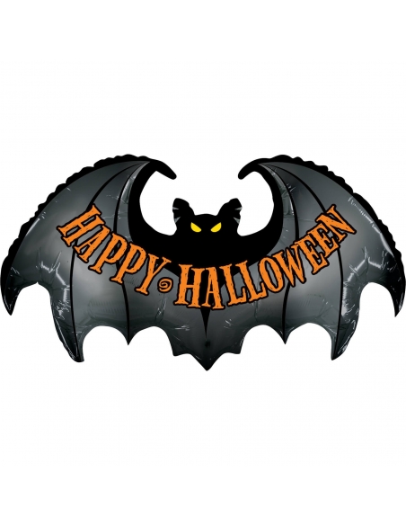 Globo Spooky Bat Forma 107cm