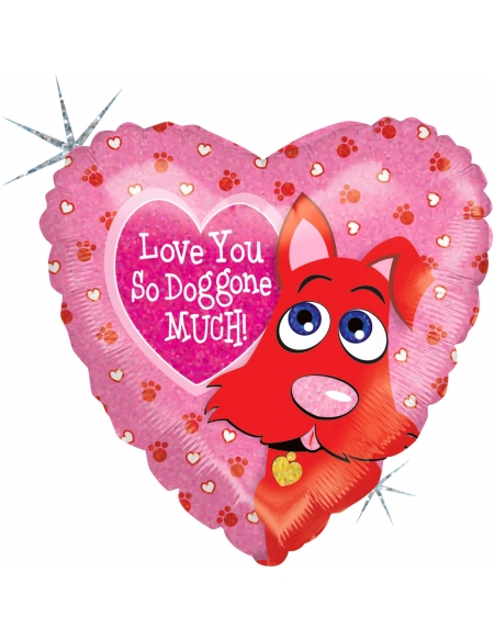 Globo Doggone Love Corazon 45cm