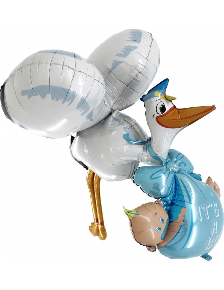 Globo Baby Boy Stork Forma 152cm