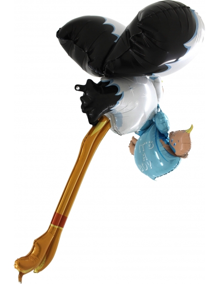 Globo Baby Boy Stork Forma 152cm