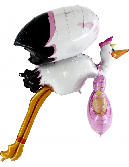 Globo Baby Girl Stork Forma 152cm