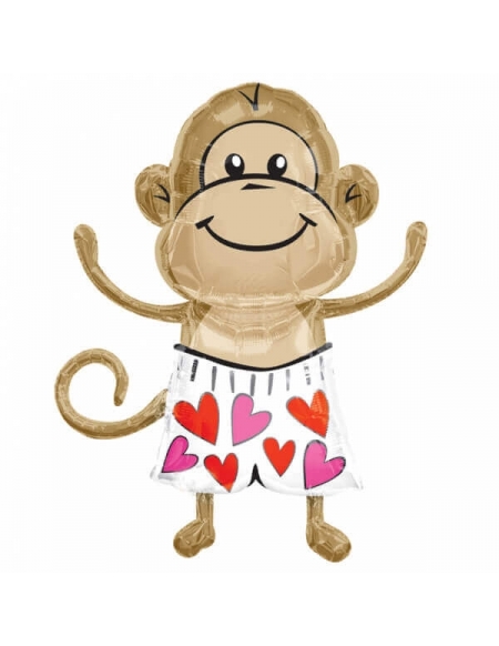 Globo Love Monkey Forma 84cm