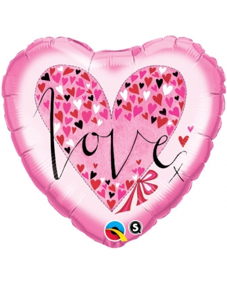 Globo Love Little Hearts - Corazon 45cm Foil Poliamida - Q61881