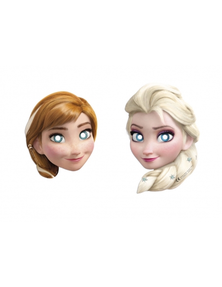 Caretas Frozen Alpine para Fiestas y Cumpleaños