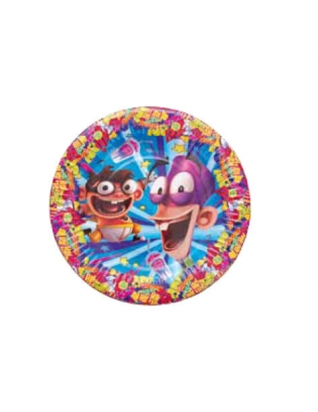 Platos Fanboy y Chum Chum de 18cm para Fiestas y Cumpleaños