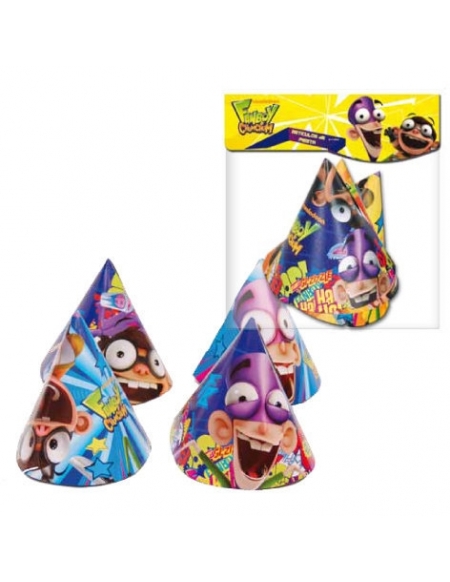 Sombrero Cono Fanboy y Chum Chum para Fiestas y Cumpleaños