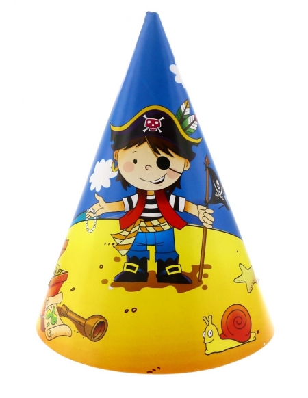 Sombreros de Piratas para Cumpleaños Piratas